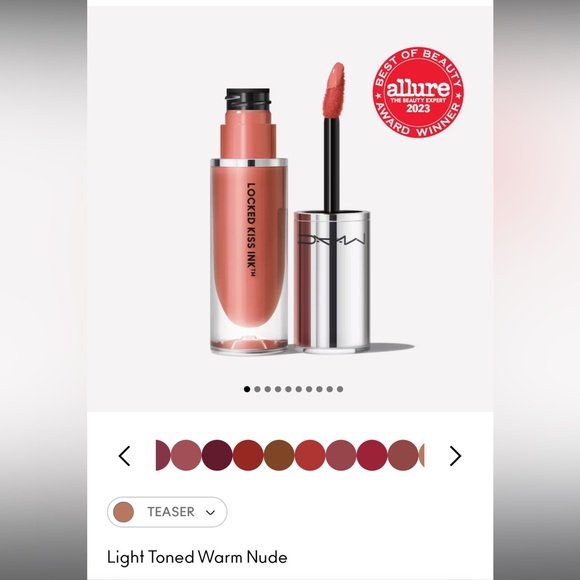 NEW FULL SIZE MAC 24h LOCKED KISS INK LIP COLOUR IN SHADE BRAZEN - Picture 7 of 9